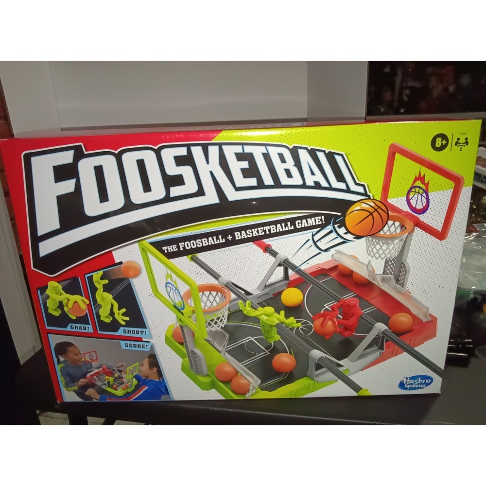 Foosketball Board Game.  New In Box. Hasbro Gaming. Foosball & Basketball Game